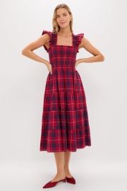 Cherry Tartan Ellie Nap Dress Hill House Home at Tuckernuck
