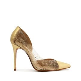 Cheslie Metallic Nappa amp Vinyl Pump SCHUTZ at Schutz