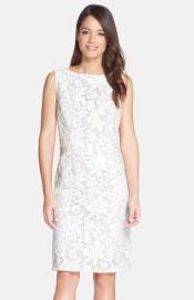 Chetta B Lace Sleeveless Sheath Dress at Nordstrom