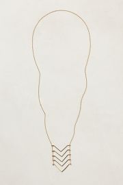 Chevron Ladder Necklace at Anthropologie