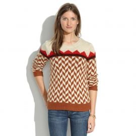 Chevron Ski Sweater at Madewell