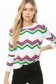 Chevron sweater at Forever 21