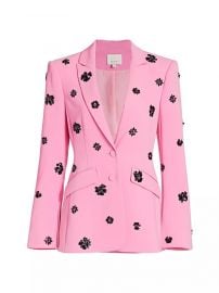 Cheyenne Crystal Flower Embellished Blazer by Cinq a Sept at Saks Fifth Avenue