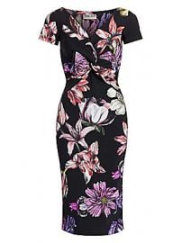 Chiara Boni La Petite Robe - Illye Floral Print Sheath Dress at Saks Fifth Avenue