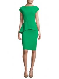 Chiara Boni La Petite Robe - Porzia Peplum Sheath Dress at Saks Fifth Avenue