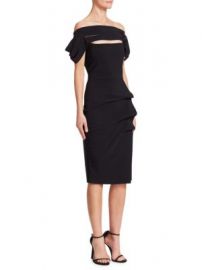 Chiara Boni La Petite Robe - Strappy Cocktail Dress at Saks Fifth Avenue