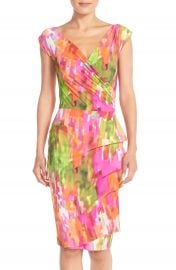 Chiara Boni La Petite Robe Egea Print Jersey Sheath Dress at Nordstrom