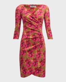 Chiara Boni La Petite Robe Emerentienne Floral-Print Bodycon Mini Dress at Neiman Marcus