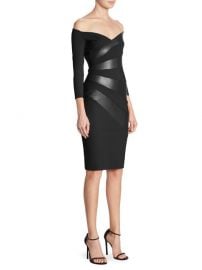 Chiara Boni La Petite Robe Kaliska V-Neck Cocktail Dress at Saks Fifth Avenue