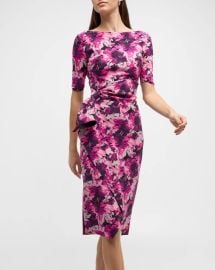 Chiara Boni La Petite Robe Mimmaly Floral Print Sheath Dress at Neiman Marcus