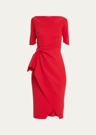 Chiara Boni La Petite Robe Mimmaly Side Knot Sheath Dress at Bergdorf Goodman