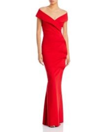 Chiara Boni La Petite Robe Off The Shoulder Maxi Dress Bloomingdales at Bloomingdales