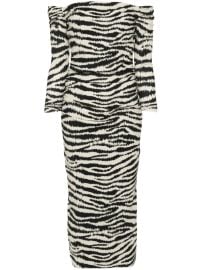 Chiara Boni La Petite Robe Zebra print Jersey Dress at Farfetch