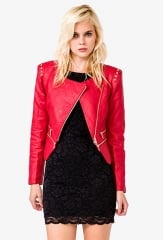 Chic Quilted Bomber Jacket at Forever 21