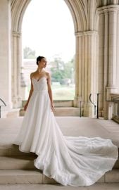 Chic Strapless Princess Ballgown with Sparkling Details and Sweetheart Neckline at True Society