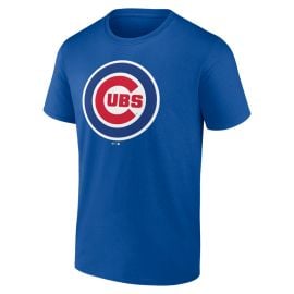 Chicago Cubs Official Team Logo T Shirt in Navy at MLB Shop
