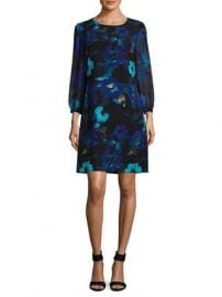 Chiffon Floral Shift Dress by Karl Lagerfeld at Gilt at Gilt