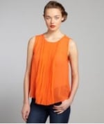 Chiffon pleated blouse by Walter at Bluefly