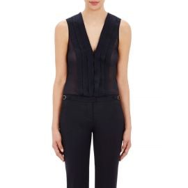 Chiffon top at Barneys