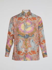 Chimera Silk Shirt   at Maison B More