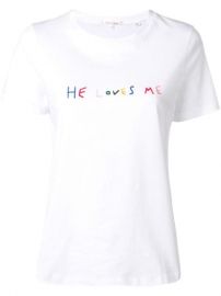 Chinti And Parker He Loves Me T-shirt - at Farfetch