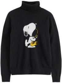 Chinti and Parker Snoopy Saxophone sweater at Farfetch