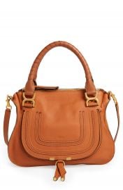 Chlo    Medium Marcie  Leather Satchel at Nordstrom