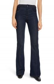 Chlo   Braided Waist Flare Jeans   Nordstrom at Nordstrom