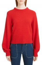 Chlo   Iconic Balloon Sleeve Cashmere Sweater at Nordstrom