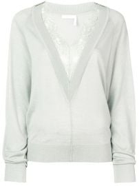 Chlo   Lace Trim Jumper - Farfetch at Farfetch