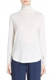 Chlo   Split Sleeve Turtleneck Sweater at Nordstrom