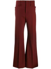 Chlo   high-rise Flared Trousers - Farfetch at Farfetch