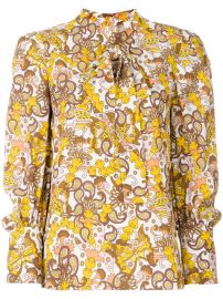 Chlo  233  Floral Tie Neck Blouse  1 195 - Shop AW17 Online - Fast Delivery  Price at Farfetch