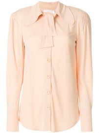 Chlo  233  Flou Blouse at Farfetch