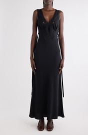 Chloé Lace Trim Floral Jacquard Silk Column Dress at Nordstrom