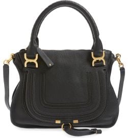 Chlo Medium Marcie Calfskin Leather Satchel at Nordstrom