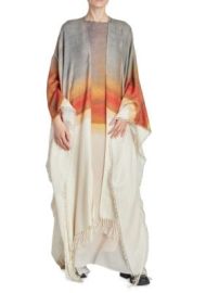 Chlo Painterly Open Front Maxi Ruana on SALE at Saks Off 5th