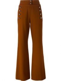 Chloand233 Buttoned Flared Trousers - Atelier Ny at Farfetch