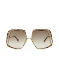 Chloe 62MM Geometric Sunglasses at Saks Off 5th