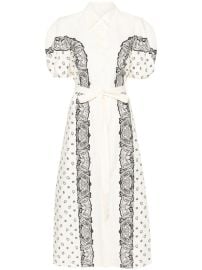 Chloe Bandana print Midi Shirt Dress at Farfetch