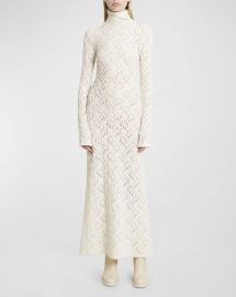 Chloe Crocheted cotton blend maxi dress at Neiman Marcus