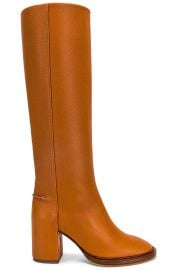 Chloe Edith Leather Knee Boots at Forward