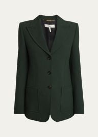 Chloe Single Breasted Wool Jacket at Bergdorf Goodman