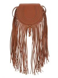 Chloe Small Marcie Fringe Leather Saddle Bag at Saks Fifth Avenue