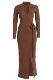 Chocolate Emma Knit Maxi Dress curated on LTK at Jlux Label