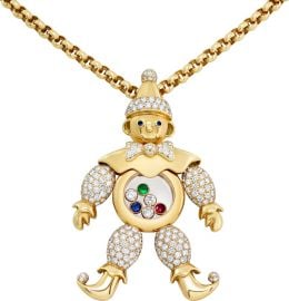 Chopard Happy Clown Pendant with diamonds in 18k Gray amp Sons at Gray and Sons