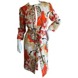 Christian DIor Japanese Silk Kimono Style Belted Coat by John Galliano at 1stDibs at 1st Dibs