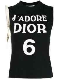 Christian Dior 2000s pre-owned Jx27Adore Dior Tank Top - at Farfetch