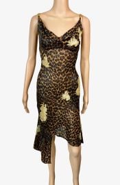 Christian Dior by John Galliano FW 2000 Runway Logo Leopard Sheer Lace Dress at 1stDibs rolex leopard bully christian dior 2000 fall winter red dress dior leopard dress at 1st Dibs