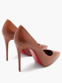 Christian Louboutin - Kate 100 leather pumps at Mytheresa